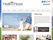 Tablet Screenshot of healthhouse.ca