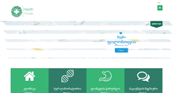 Desktop Screenshot of healthhouse.ge